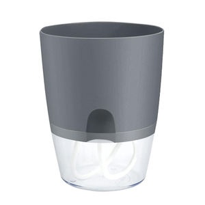 Pot de fleur moderne en plastique vitré auto-arrosant Jardinière d'intérieur automatique avec bonsaï pour <span class=keywords><strong>le</strong></span> sol du jardin - Product Image 5