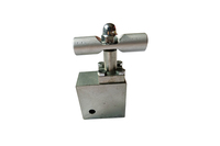 Vanne d'arrêt hydraulique en acier allié 3/8 NPT, 70 MPa, haute pression, régulation de débit, vanne de retenue pour outils hydrauliques industriels
