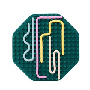 Juguete Sensorial de Silicona para Niños con TDAH, Tablero de Actividades Sensoriales de Doble Cara - Product Image 6