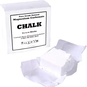 Hot Sales White Anti-skid Loose Chalk Crushed Gym Chalk Block