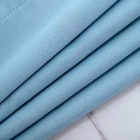 Rouleau de tissu prêt-à-poser pour rideaux, style uni, double face identique, en lin vintage tissé, occultant, pour fenêtre française, vente en gros