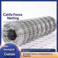 Malla de Alambre Galvanizado para Cercas de Pastizales, Ganado, Ovejas, Ciervos, Cría en Granjas, Resistente a la Corrosión, Modelo YSH--001, Hebei Hengshui