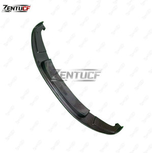 Lèvre avant en fibre de carbone compatible avec BMW Série 3 <span class=keywords><strong>F30</strong></span> F35, style <span class=keywords><strong>Hamann</strong></span>, spoiler de pare-chocs, pièces de modification et de performance. - Product Image 3