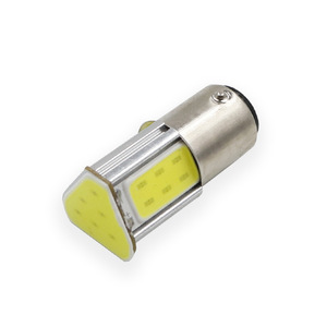 Luces LED de freno para coche, luces de marcha atrás, faros delanteros, P21W 1157 1156 COB, luces traseras COB de 4 lados - Product Image 1