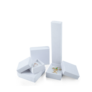 clear white cardboard jewelry boxes packaging box necklace and ring
