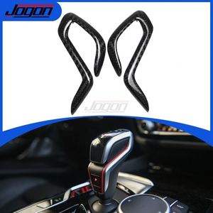 Gear <b>Shift</b> <b>Knob</b> Side Cover for BMW M5 F90 X3M F97 X4M F98 2018 2019 2020 2021 2020 2023 Real Carbon Fiber Interior Accessories - Product Image 3