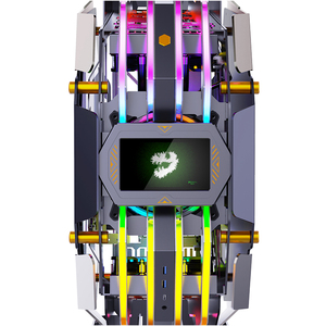 Vỏ <span class=keywords><strong>case</strong></span> máy tính để bàn Lovingcool <span class=keywords><strong>New</strong></span>, mặt bên kính cường lực, full tower, hỗ trợ mainboard E-ATX/ATX, đèn LED, chơi game, tích hợp màn hình đa chức năng - Product Image 3