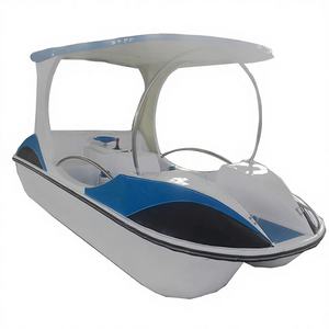 Emocionante Bote Eléctrico con Construcción de Acero para Lagos y Resorts, Paseo Suave y Diversión Acuática Relajante para Uso Familiar - Product Image 1