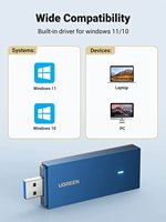 Adaptateur réseau UGREEN USB WiFi 6 pour PC portable AX1800 1800Mbps 5G 2.4G Dual Band WiFi Dongle High Speed USB3.0 Wireless Network Adapter