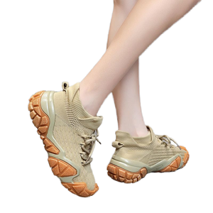 Zapatillas de Senderismo y Running para Hombre y Mujer, Deportivas de Invierno, Tejido Elástico, Malla Transpirable, Antideslizantes, Ligeras, Color Sólido - Product Image 1
