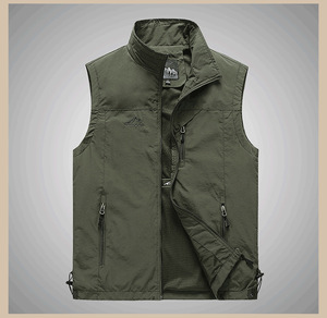 Logo personnalisé hommes vêtements extérieur <span class=keywords><strong>gilet</strong></span> <span class=keywords><strong>grande</strong></span> <span class=keywords><strong>taille</strong></span> décontracté <span class=keywords><strong>sans</strong></span> manches Sport alpinisme coupe-vent <span class=keywords><strong>gilet</strong></span> vestes gilets - Product Image 6