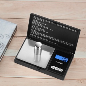 Mini Báscula Digital de Bolsillo 500g 0.01g con Pantalla LCD, Báscula Portátil para Joyería con Función de Calibración - Product Image 1