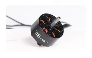 มอเตอร์ไร้แปรงถ่าน 3115-900KV ตัวเครื่องอะลูมิเนียม สีดำ สำหรับโดรนแข่ง FPV อะไหล่ทดแทน ปรับแต่งได้ จัดส่งรวดเร็ว - Product Image 5