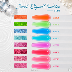 DZ NAIL 2026 Nuevo <span class=keywords><strong>Gel</strong></span> Líquido para Extensión de Uñas, Libre de HEMA y TPO, <span class=keywords><strong>Anti</strong></span>-Amarilleo, Personalizado OEM ODM para Salón de Uñas - Product Image 4