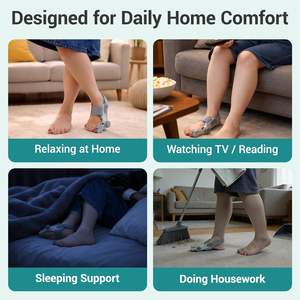 <span class=keywords><strong>Corrector</strong></span> de Juanetes para Mujer, Ajustable de Nylon, Férula Enderezadora de Dedos con Ángulos Precisos, Correas Adicionales y Separador de Dedos - Product Image 6