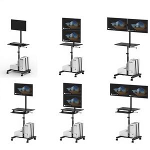 Chariot de travail professionnel extensible en métal pour le streaming - Product Image 1