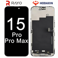 Écran LCD d'origine pour iPhone 15 Pro Max, assemblage d'écran tactile, pièces de rechange de haute qualité