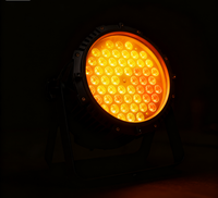 Équipement de scène DJ professionnel 200W à succès, éclairage de scène LED Par étanche IP65 à économie d'énergie 54x3W, émission RGBW DMX512