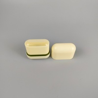 Nouveau contenant de 10g en plastique plat pour stick déodorant, rechargeable par le haut, pour stick solaire et bouteille anti-transpirante