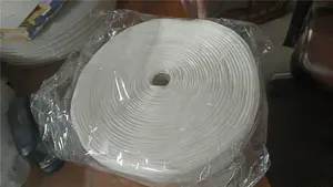 5.5cm rus perde bant beyaz kaliteli perde kemer fabrika satış ev dekorasyon için 100% polyester kalem pleats