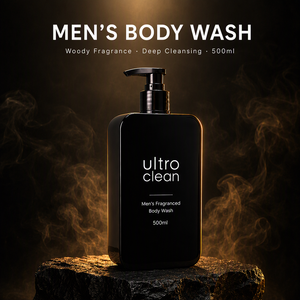 Detergente Corpo Uomo Private Label Deep Clean al Carbone Purificante, Gel Doccia Profumato Colonia Maschile - Product Image 1