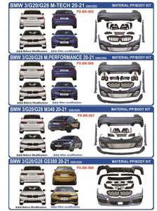 Protector de Parachoques Delantero 2020-2021 para BMW Serie 3 BMW 3 G20 G28 M340 Gs380 Parachoques Trasero 2020-2021 Protector de Parachoques Delantero para BMW Serie 3 - Product Image 4