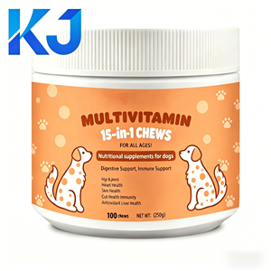 Masticables Multivitamínicos OEM 15 en 1 para Perros de Todas las Edades, Sabor a Salmón | Suplemento Multivitamínico y de Apoyo Nutricional - Product Image 2