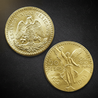 Monedas Conmemorativas Antiguas de 50 Pesos Mexicanos de 1821-1921