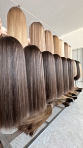 14 pouces couches sombres chocolat brun haut dentelle cheveux vierges juif casher perruques pour les femmes juives orthodoxes - Product Image 4