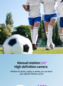 Grande Vente : Caméra d'action HD Vlog <span class=keywords><strong>moins</strong></span> chère avec Wi-Fi, caméra corporelle rotative, enregistreur, caméscope de poche pour vélo, caméra de vlogging - Product Image 5