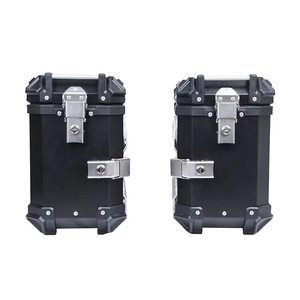 Support de rangement arrière à trois boîtes <span class=keywords><strong>en</strong></span> alliage d'aluminium à dégagement rapide pour NC750, capacité 38L, pour voyages tout-terrain et <span class=keywords><strong>moto</strong></span> - Product Image 5
