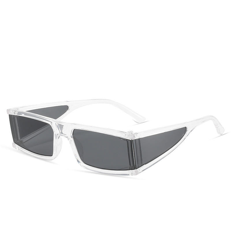 C6 WHITE FRAME+BLACK LENS