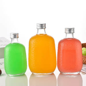 Botellas Vacías para Bebidas con Etiqueta Personalizada al por Mayor, 50ml 100ml 250ml 350ml 500ml, Botellas Transparentes para Jugo, Vodka y <span class=keywords><strong>Whisky</strong></span> - Product Image 1
