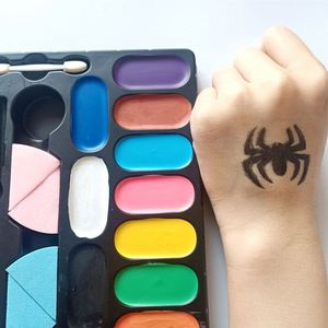 สีเพ้นท์หน้าวีแกนสำหรับฮาโลวีน สูตรน้ำ ล้างออกได้ ปลอดสารพิษ สำหรับเด็ก - Product Image 2