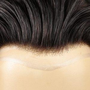 Mono and NPU Base <b>Toupee</b> for Men Hair System - Product Image 3