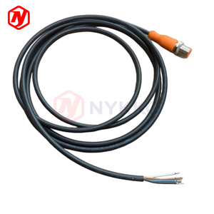 สายเคเบิลแบบ Pigtail รุ่น EVC076 ของ IFM แบบ 8 ขั้ว พร้อมหัวต่อแบบงอสำหรับ Rotary Encoder และระบบส่งสัญญาณกลับมอเตอร์ EVC076 - Product Image 5