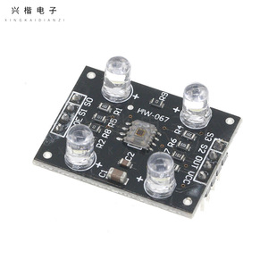 Module de capteur de couleur Tcs3200d Tcs230, capteur électronique de détection de couleur pour projets de robots Arduino - Product Image 1
