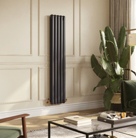 Nouveau radiateur en fonte à colonne ovale 50x25 radiateur design décoratif radiateur de chauffage à eau chaude Vertical en acier