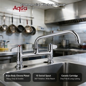 ก๊อกน้ำผสมทองเหลืองสำหรับห้องครัว - Product Image 1