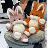 Nouvelle Peluche Renard Mignon - Super Douce en Polyester et Rembourrage Coton PP 31cm-50cm - Compagnon Réconfortant ODM - Cadeau de Noël