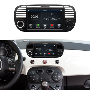 Autoradio Linux da 7 Pollici per <span class=keywords><strong>Fiat</strong></span> <span class=keywords><strong>500</strong></span> 2007-2015 con Controllo Gestuale, CarPlay, Android Auto, Screen Mirroring, RCA, DSP CE-XTRONS - Product Image 1