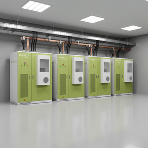 Système de stockage d'énergie solaire <span class=keywords><strong>BLUETTI</strong></span> tout-en-un pour l'industrie et le commerce, armoires HV industrielles, lithium <span class=keywords><strong>Lifepo4</strong></span>, sortie 500 kW, stockage d'énergie 964 kWh - Product Image 1