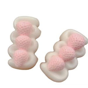 Juguete Blandito de Silicona DIY con Forma de Onigiri de Crema de Fresa al por Mayor - Product Image 6