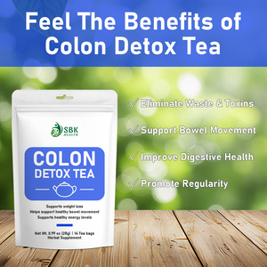 Customized Packaging Herbal Plant Extract Colon Detox Tea Weight Loss Detox Green Tea for Slimming Products Energy Boost - Product Image 4