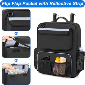 Organiseurs et rangements pour bateaux, <span class=keywords><strong>sac</strong></span> de transport pour siège arrière de <span class=keywords><strong>bateau</strong></span> avec poignée en caoutchouc et ceinture dorsale réglable - Product Image 6