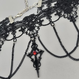 Comercio transfronterizo especializado en collares de encaje de nicho y accesorios para el cuello para subculturas. - Product Image 4