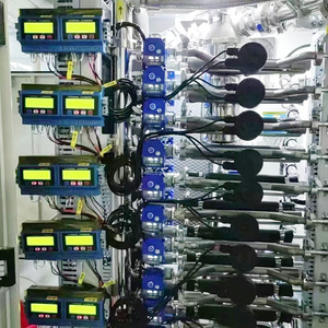 Treo tường siêu âm lưu lượng kế kẹp siêu âm Flow Meter <span class=keywords><strong>4</strong></span>-20mA / RS485 5-inch ống nước lỏng độ chính xác cao đo lường - Product Image 6