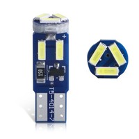 Lampu LED 12V Berkualitas Tinggi T5 W3W W1.2W Lampu Dasbor Universal Pencahayaan Interior Mobil Merah Putih Ice 3SMD Cob Kecerahan Tinggi