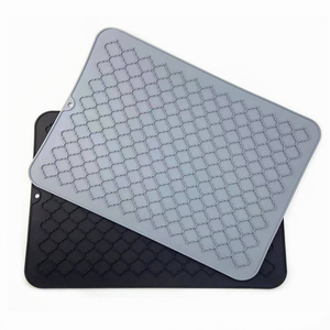 Hot Sale <b>Silicone</b> Dish Drying <b>Mat</b> With Hanging Hole <b>Mat</b> <b>Silicone</b> Dish Drying <b>Mats</b> for Kitchen Counter - Product Image 2