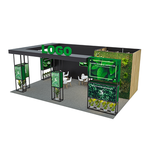 Tùy chỉnh 20x30ft Chất lượng cao kim loại nhôm triển lãm đứng thiết kế mới cho triển lãm thương mại đứng - Product Image 3